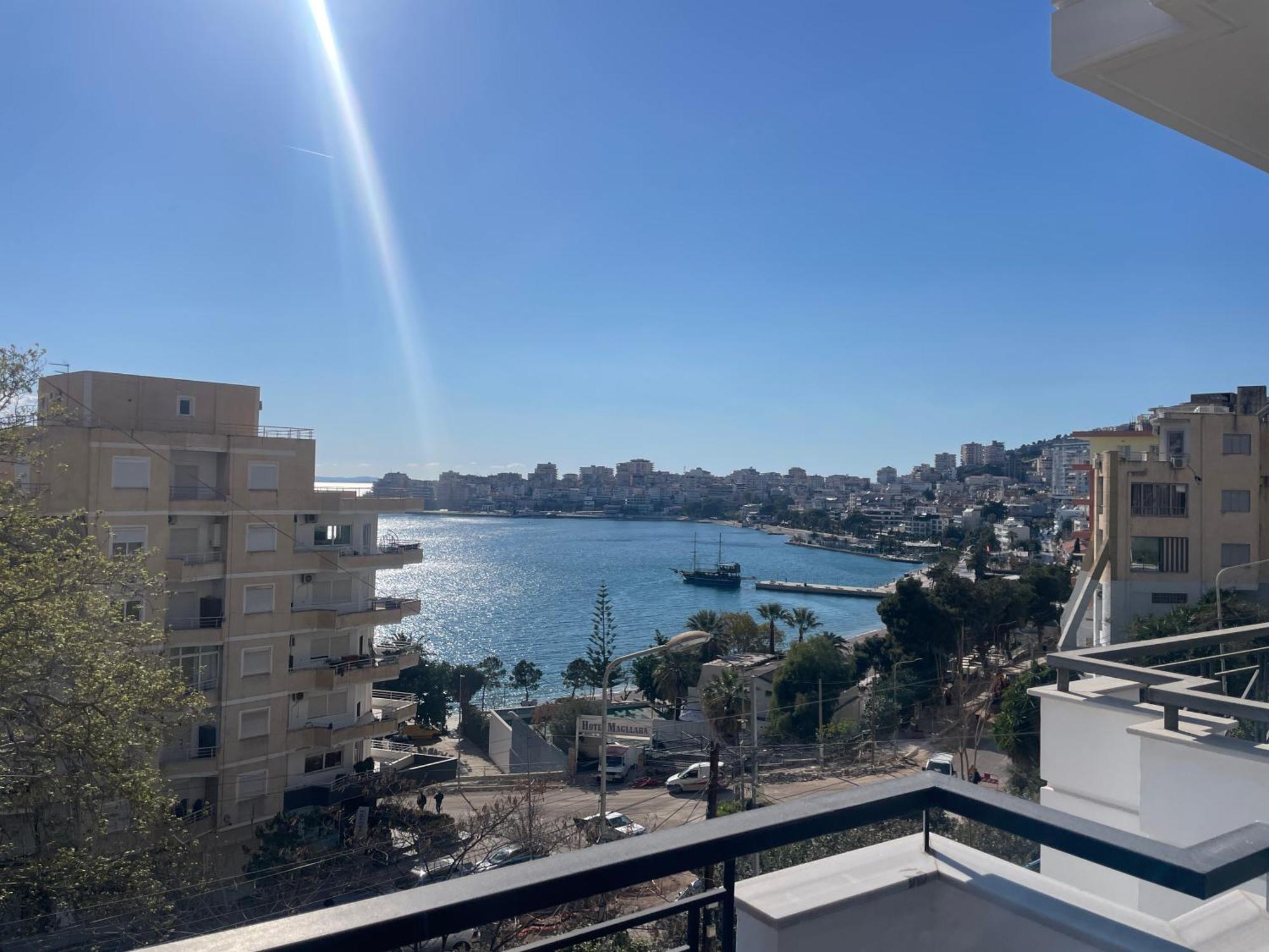 Apartament Vista Mozzafiato Saranda Zewnętrze zdjęcie