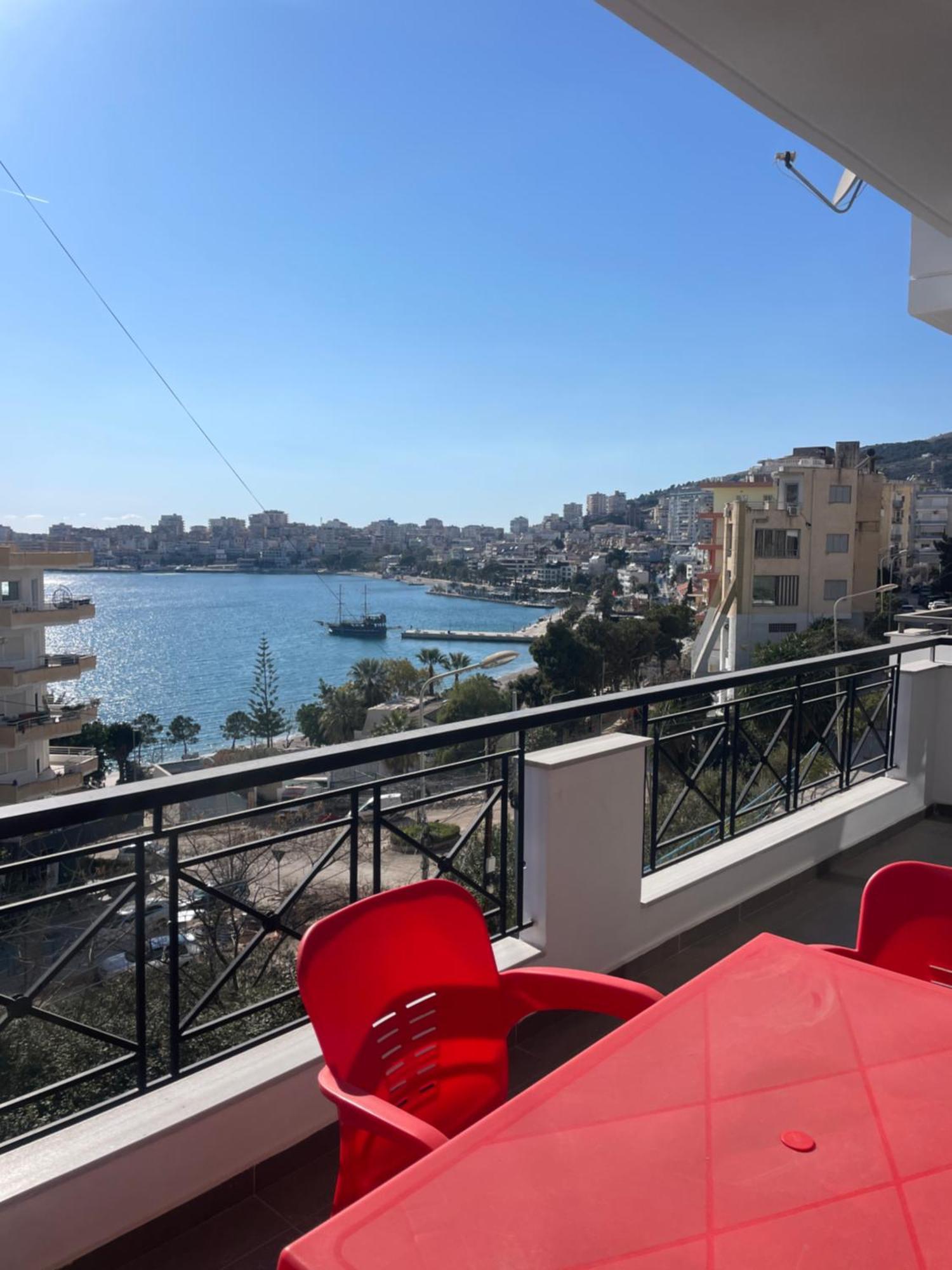 Apartament Vista Mozzafiato Saranda Zewnętrze zdjęcie